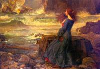 Waterhouse, John William - Miranda- The Tempest